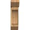Ekena Millwork Legacy Slat Rough Sawn Bracket w/ Offset Brace, Western Red Cedar, 8"W x 22"D x 30"H BKT0806X22X30LEC06RWR - alternate 3